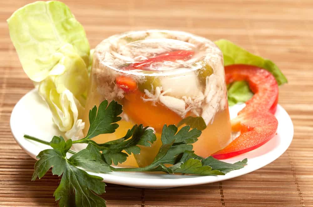 Aspic con tacchino alla canzanese, piatto creativo