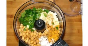 ingredienti ricetta Falafel con hummus
