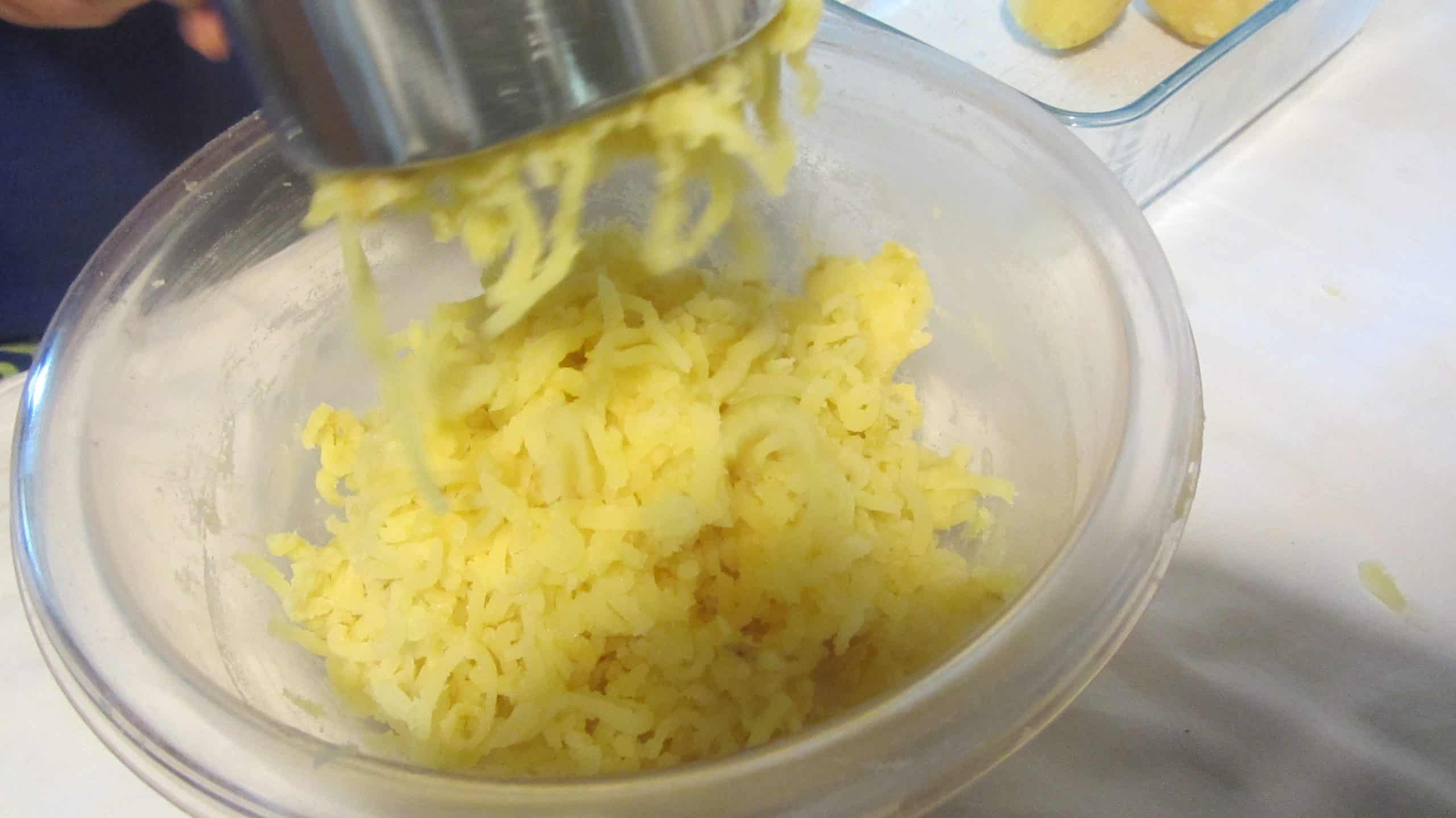 Patate schiacciate per crocchè