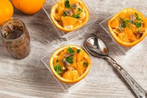 Insalata di arance e aringhe