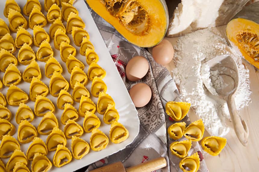 Tortelli di zucca